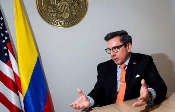 Kevin Murakami, director de la Sección de Antinarcóticos y Aplicación de la Ley (INL) de la Embajada de Estados Unidos en Colombia. FOTO: COLPRENSA.