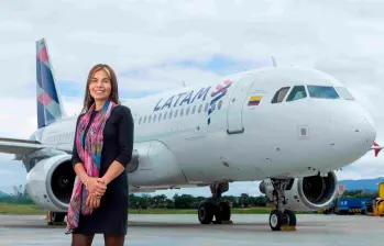 Érika Zarantes, CEO de Latam. La compañía incorporará nuevas aeronaves y avanza en digitalización para mejorar experiencia y eficiencia. FOTO: CORTESÍA LATAM