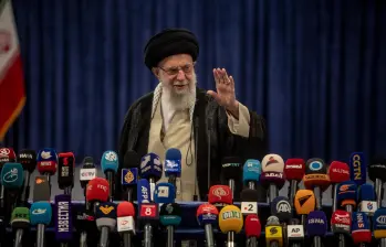 Lider supremo de Irán el ayatolá Alí Jamenei. Foto: GETTY