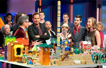 Los concursantes de Lego Masters, el reality que será transmitido desde hoy por Discovery Channel. Foto: Cortesía. 