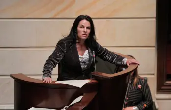 Sofía Gaviria apuesta a conformar una bancada de hasta 10 senadores con 1,5 millones de votos y propone proyectos en seguridad y soberanía alimentaria, apoyo al campo y descentralización. FOTO Colprensa