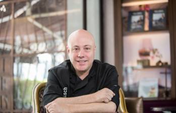 Jorge Rausch es jurado de MasterChef Colombia y MasterChef Ecuador. FOTO: Colprensa / Food Network.