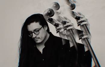 Santiago Cañón Valencia ha publicado cuatro trabajos discográficos: Solo (2016), Diable vert (2019), Shostakovich, Schnittke & Prokofiev: Cello Sonatas y Ascenso (2022). Foto cortesía. 