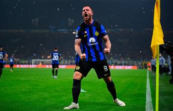 Marko Arnautovic marcó al minuto 79 el único gol que significó victoria en la jornada. FOTO @Inter