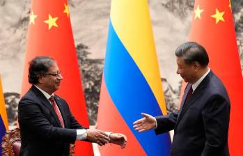 El presidente Gustavo Petro, horas después de aterrizar en China, confirmó que Colombia se sumará al acuerdo multilateral para ingresar a la denominada nueva Ruta de la Seda. Foto: Getty