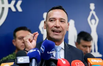 Pedro Sánchez, ministro de Defensa. FOTO: Colprensa