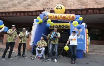 El último sorteo de Baloto celebrado este sábado dejó un ganador. Foto: Manuel Saldarriaga Quintero