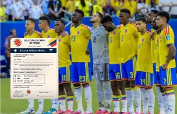 Los memes sobre una supuesta “incapacidad médica” para ver el partido de Colombia contra Suiza se tomaron las redes sociales antes del encuentro del Mundial 2026. FOTO: Juan Antonio Sánchez, tomada de x @heavencita996.