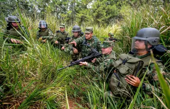 Las tropas del Ejército en Antioquia pasan afugias por falta de plata. FOTO Juan Antonio Sánchez