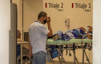 La ocupación promedio de las urgencias en Rionegro se situó este martes en 141%, teniendo hospitales con una ocupación de hasta el 245%. Imagen de referencia. FOTO: Carlos Velásquez. Archivo El Colombiano