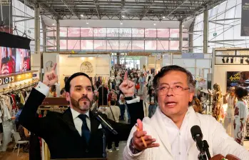 Empresarios del sistema moda hicieron un balance del gobierno de Gustavo Petro y presentaron sus principales peticiones al presidente electo, Abelardo de la Espriella, durante Colombiamoda. FOTO COLPRENSA.