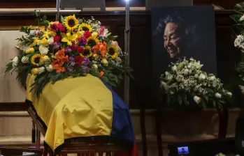 En el Salón Elíptico del Capitolio Nacional se llevó a cabo un homenaje póstumo a la cantante y compositora Totó La Momposina, en reconocimiento a su legado artístico y cultural. FOTO Colprensa-Catalina Olaya