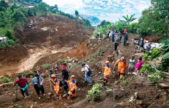 Con el hallazgo del niño ya son 26 víctimas mortales en Granizal. FOTO: ESNEYDER GUTIÉRREZ
