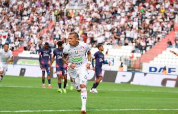 Dayro Moreno lidera el escalkafón de los goleadores históricos del fútbol colombiano. FOTO COLPRENSA