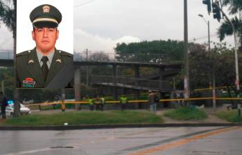 En el deprimido de Villanueva, por donde pasaron los prófugos, se presentaron los disparos que hirieron a los dos policías. FOTO: JAIME PÉREZ