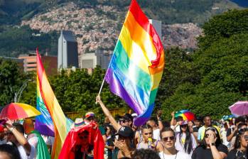 Organizaciones LGBTIQ+ han rechazado los recientes hechos de violencia en contra de esa comunidad en Antioquia y el resto del país. FOTO: Manuel Saldarriaga Quintero