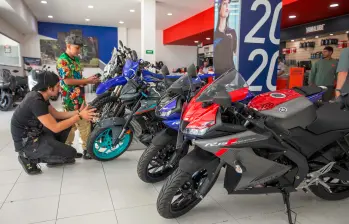 En Colombia las marcas de motos vendieron 102.831 unidades. FOTO: Archivo EL COLOMBIANO
