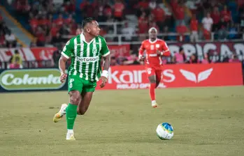 América de Cali venció a Nacional en el clásico de la fecha 4 de la Liga BetPlay-2. FOTO ATLÉTICO NACIONAL