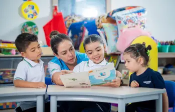 Expertos aseguran que las rutinas ayudan a fortalecer el desarrollo emocional, cognitivo y social de los niños durante sus primeros años de vida. FOTO: Cortesía Colegio Vermont. 
