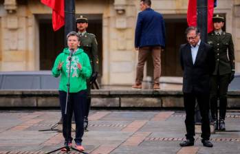 La relación entre la alcaldesa de Bogotá Claudia López y el presidente Gustavo Petro se ha deteriorado en los últimos meses. FOTO: Colprensa