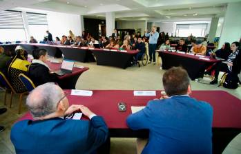 Los diálogos con el ELN pasan por un momento convulso durante su encuentro en Caracas. Foto: Delegación de Paz del Gobierno 
