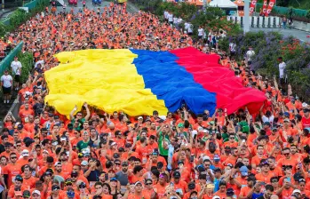 Medellín se consolida como una de las ciudad en las que más se practican running en Colombia. Corre Mi Tierra tendrá la presencia de más de 8.000 participantes. Foto: Esneyder gutiérrez