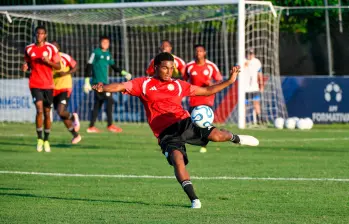 Selección Colombia sub-17, durante el Sudamericano. FOTO Cortesía FCF