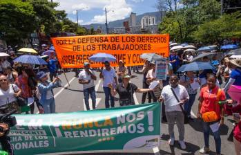 Las protestas se llevarán a cabo en diferentes regiones del país. Foto: Esneyder Gutiérrez