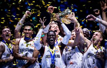 La Selección alemana se coronó campeona sin perder ni un solo partido. FOTO FIBA