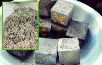 Investigadores de la Universidad de Medellín desarrollaron un mortero reforzado con cabello humano que mejora el comportamiento de los muros de ladrillo ante movimientos sísmicos. La iniciativa busca principalmente mitigar los impactos de los sismos en viviendas y escuelas rurales del departamento. FOTO CORTESÍA UNIVERSIDAD DE MEDELLÍN