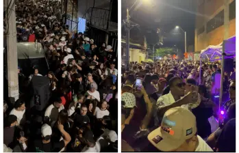 Imágenes de la pasada edición de la Fiesta de la Cuadra, en Santo Domingo Savio. FOTO: Cortesía