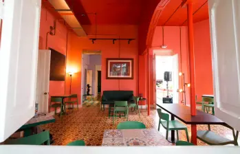 Salón Parado quedó totalmente renovado y listo para la llegada de comensales y otros tipos de usuarios. FOTO: ALCALDÍA