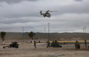 El operativo ocurrió en zona limítrofe de Michoacán con el estado de Jalisco, donde opera una de las mafias más poderosas de México, el cártel Jalisco Nueva Generación (CJNG). FOTO: Xinhua y Presidencia de México