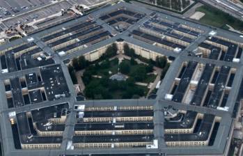 Imagen aérea del Pentágono en la capital de Washington. FOTO: AFP