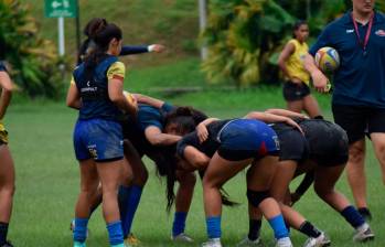 El equipo colombiano buscará su segundo título sudamericano en rugby sevens. FOTO: FECORUGBY