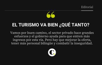 El turismo va bien ¿Qué tanto?