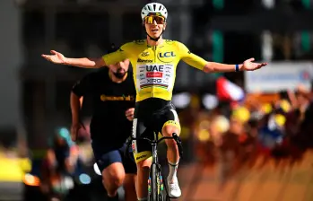 Tadej Pogacar fue el claro dominador del Tour. En siete rondas francesas suma cinco títulos y dos subcampeonatos. FOTO GETTY