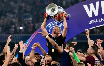 PSG logró el anhelado título de Champions. FOTO: AFP