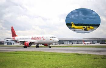 La aerolínea Avianca se ofreció a reubicar los pasajeros de Spirit Airlines tras anuncio de cierre de operaciones. FOTOS: Colprensa - AFP 