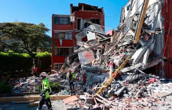Efigas mantiene suspendido el servicio de gas para 4.200 usuarios del Eje Cafetero mientras revisa la infraestructura tras el terremoto. FOTO MANUEL SALDARRIAGA