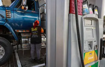 Los subsidios al diésel concentran la mayor carga fiscal del sistema de estabilización de combustibles en Colombia. FOTO Manuel Saldarriaga