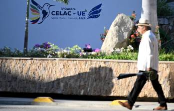 La cuarta cumbre de la Unión Europea y la Comunidad de Estados Latinoamericanos y Caribeños (Celac) se celebrará el domingo y lunes en Santa Marta con una menguada participación de jefes de Estado. FOTO: AFP