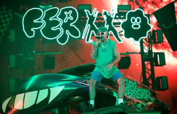 El último show de Feid en Medellín fue en 2024 en el cierre de su gira Ferxxocalipsis. FOTO: Colprensa