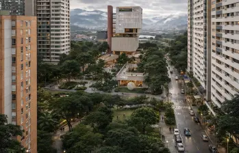 El Recreo Cultural de Ciudad del Río será el más grande de los 12 que se construyen en Medellín. FOTO: Cortesía Alcaldía de Medellín