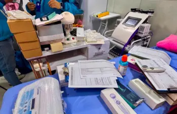 En los últimos dos años se han cerrado más de 370 centros que aparentan estar habilitados para realizar cirugías estéticas en la capital. FOTO: Secretaría de Salud de Bogotá