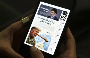 Irán habría rechazado una propuesta de paz de Estados Unidos y condicionó el fin de la guerra a garantías de seguridad y soberanía. FOTO: AFP