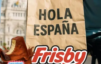 La empresa española homónima de Frisby lanzó una malteada de Chocorramo, algo que ha generado polémica en sus redes sociales. FOTOS: Tomadas de Instagram