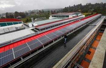 Colombia es líder en la transición energética. Este año más de 12% de su capacidad instalada de generación eléctrica vendrá de fuentes renovables no convencionales. FOTO Manuel Saldarriaga