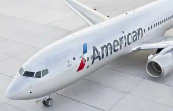 Un avión de American Airlines habría tenido impactos de bala en un alerón. FOTO: sitio web American Airlines