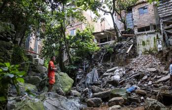 La quebrada Santa Inés ha afectado algunas de las viviendas del barrio Campo Valdés. FOTO: Julio César Herrera